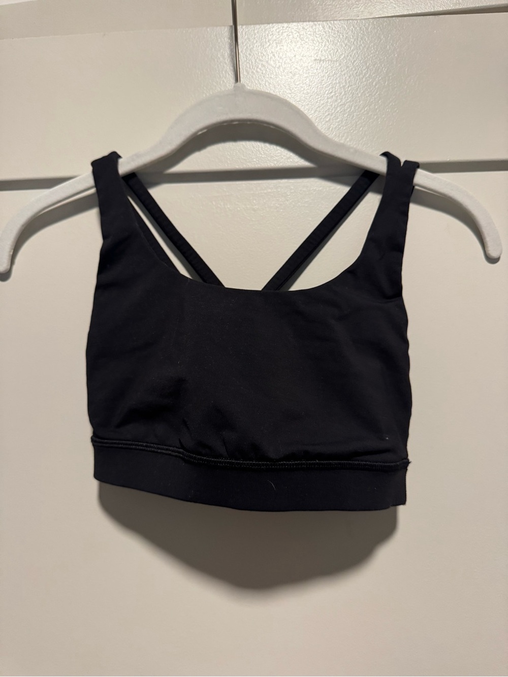 Lululemon black sports bra